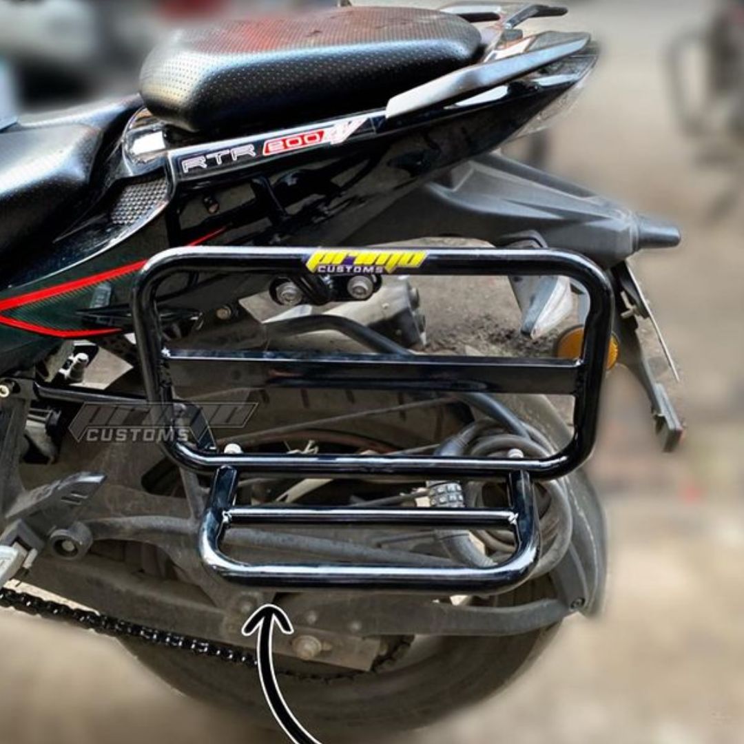 Tvs Apache Rtr Saddle Stay With Supporter By Primo Customs Primo Customs