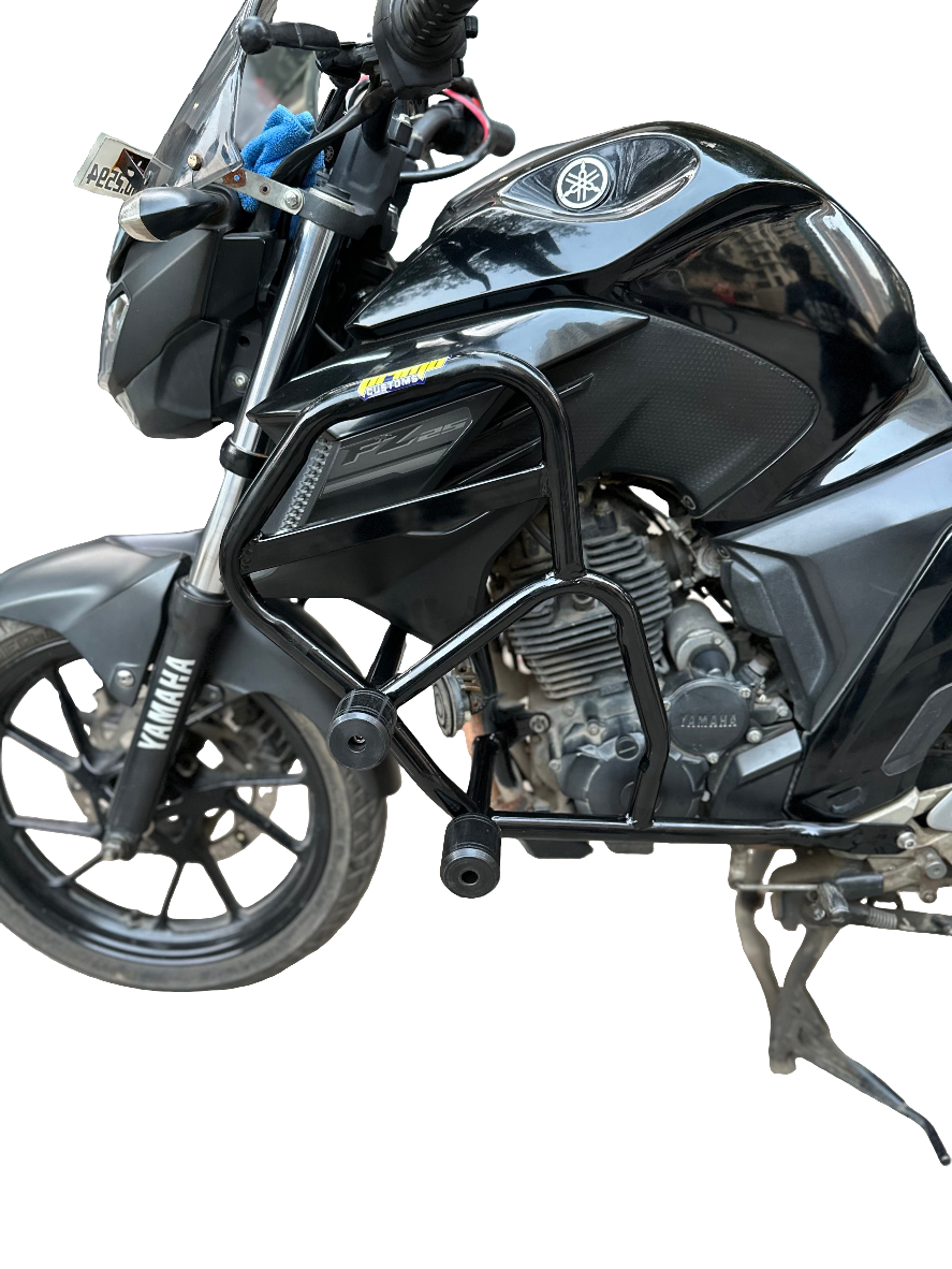 YAMAHA FZ 250 CRASH GUARD WITH SLIDERS BY PRIMO CUSTOMS Primo Customs