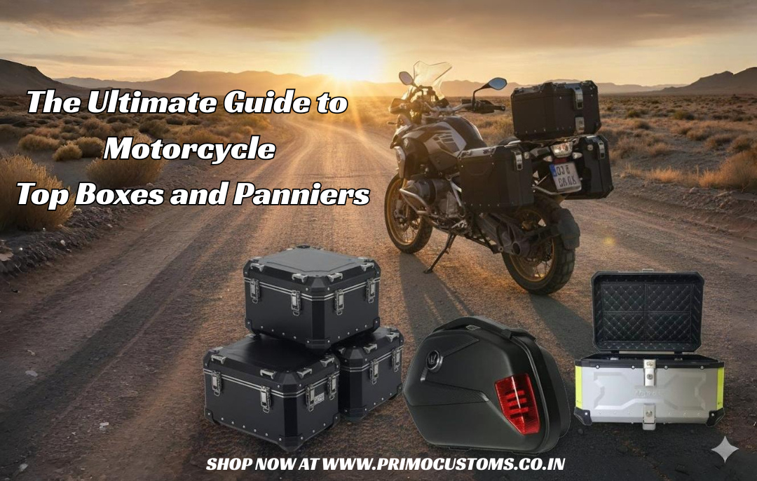 The Ultimate Guide to Motorcycle Top Boxes and Panniers – Primo Customs