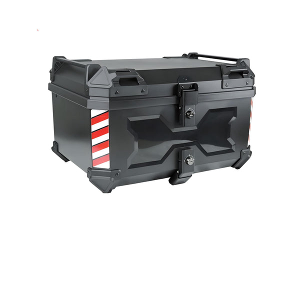 58L ABS TOP BOX WITH BACKREST