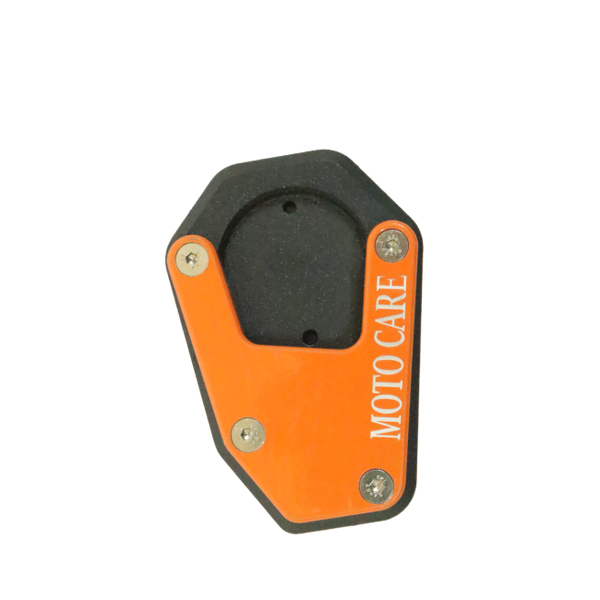 CNC SIDE STAND EXTENDER (ORANGE) FOR ADVENTURE