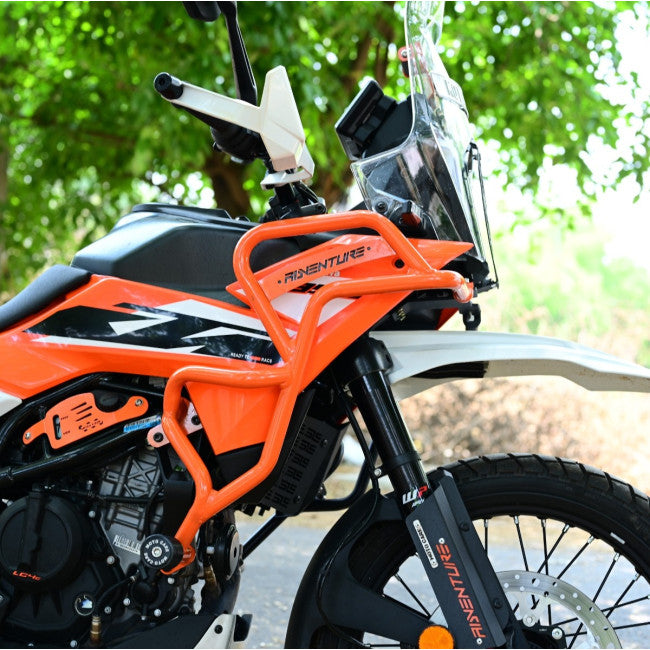 Ktm Rfs Guards Crash Guard With Dual Sliders (Orange) For 2025 KTM Adventure 250/390 ...