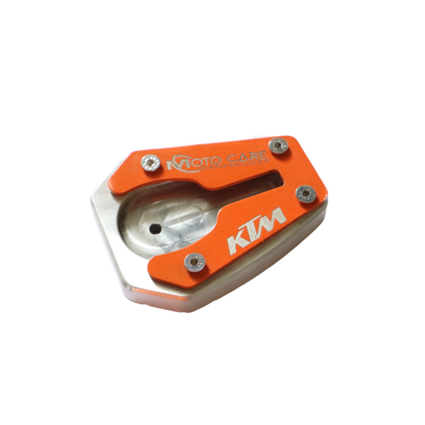 CNC STAND EXTENDER ORANGE FOR 2025 KTM ADVENTURE 250/390