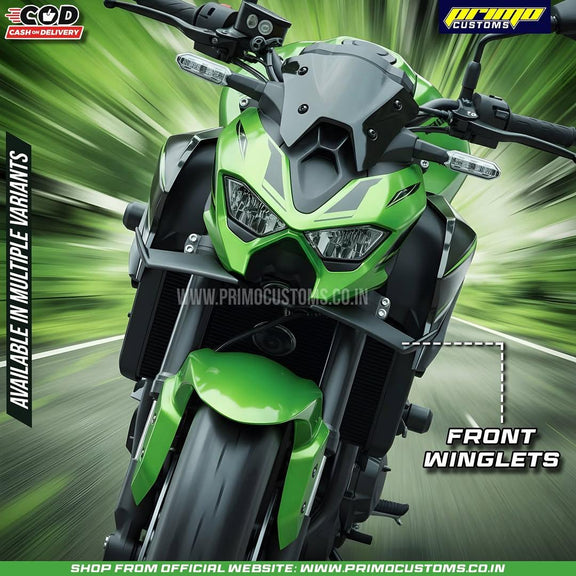 Kawasaki Z900 2026 Winglets Carbon Fiber 2025/2026 – Primo Customs