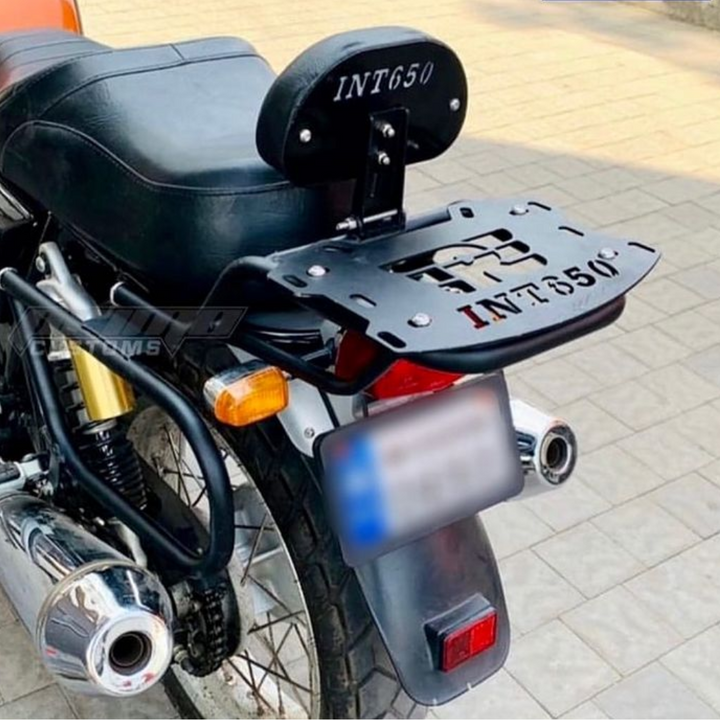 Interceptor With Rear Rack INTERCEPTOR TOP RACK COMBO – Primo Customs