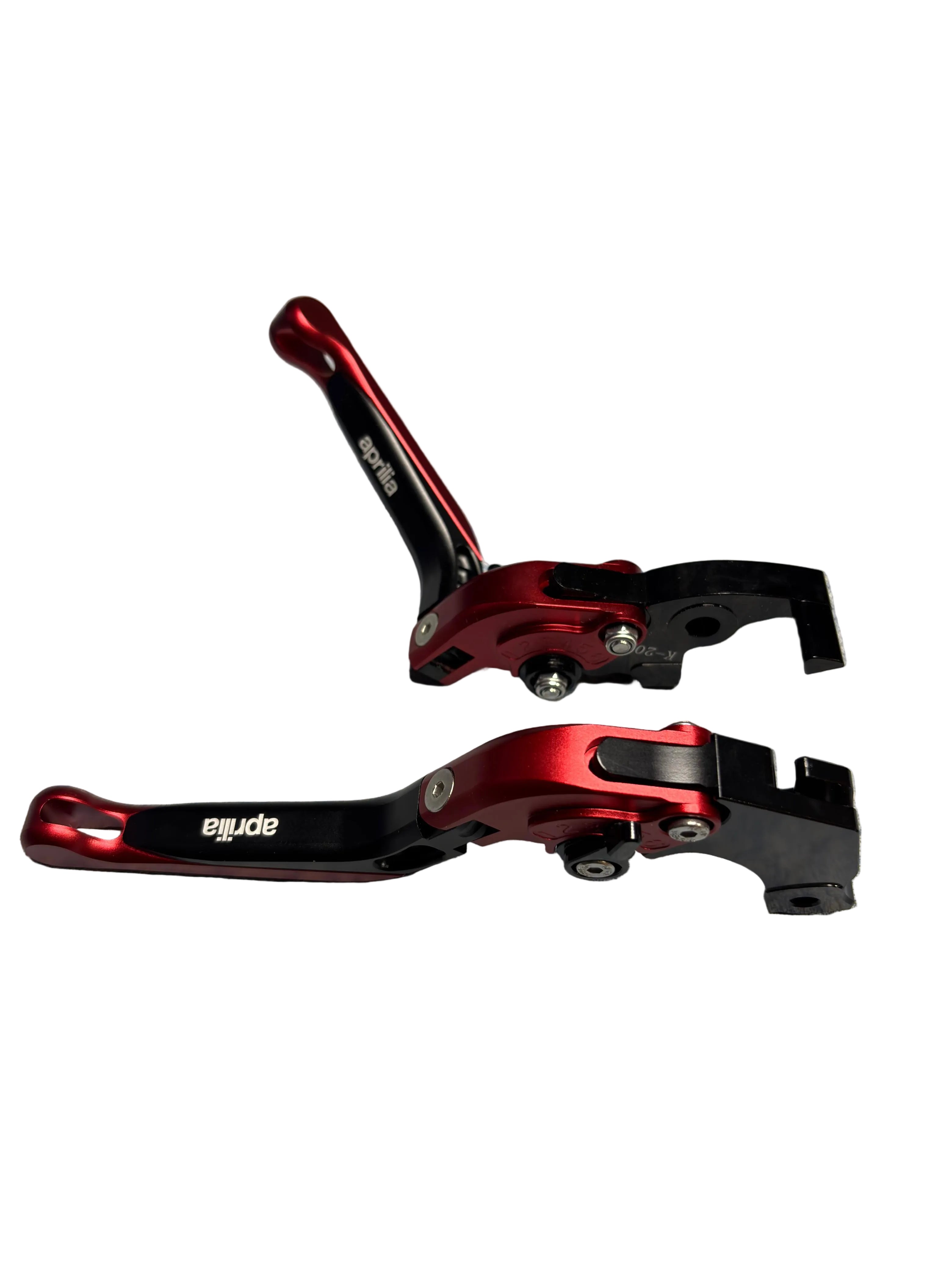 APRILIA RS/TUONO 457 ADJUSTABLE AND FOLDING LEVERS BLACK RED