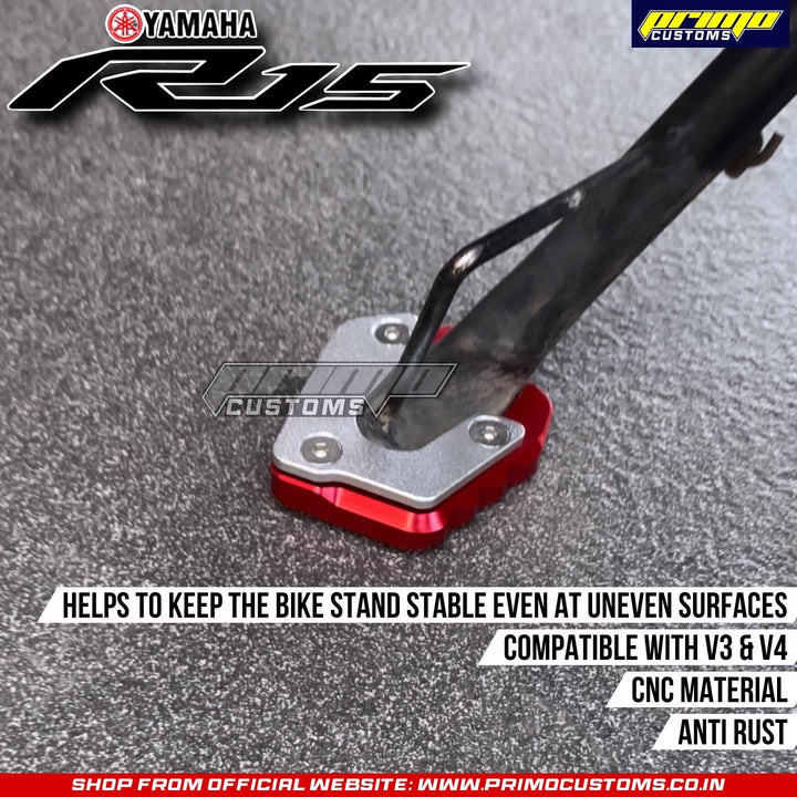 Side Stand R15 YAMAHA R15 V3 / V4 / M SIDE STAND EXTENDER – Primo Customs