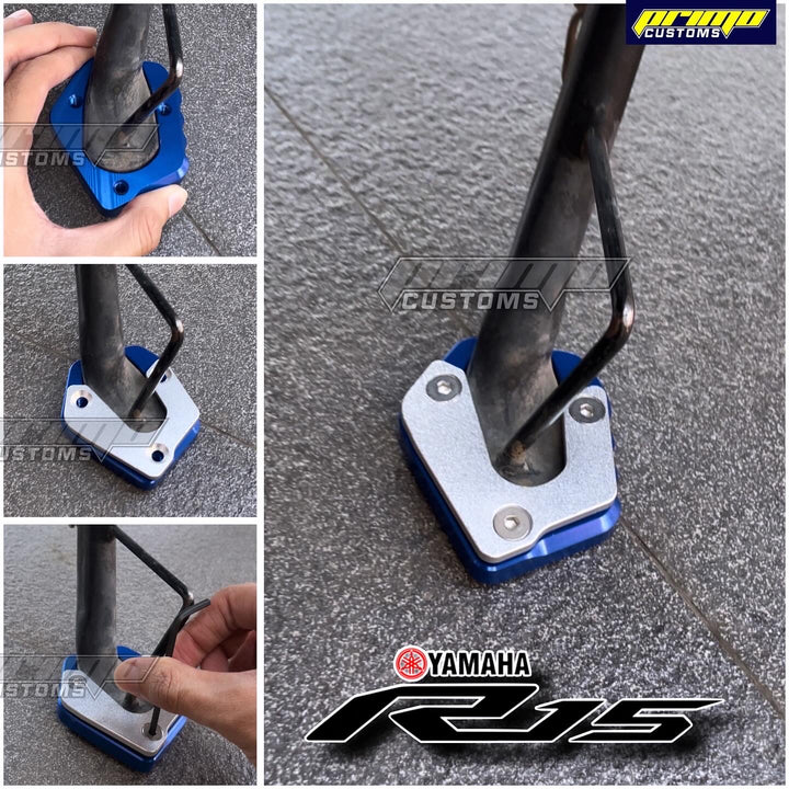 Side Stand R15 YAMAHA R15 V3 / V4 / M SIDE STAND EXTENDER – Primo Customs