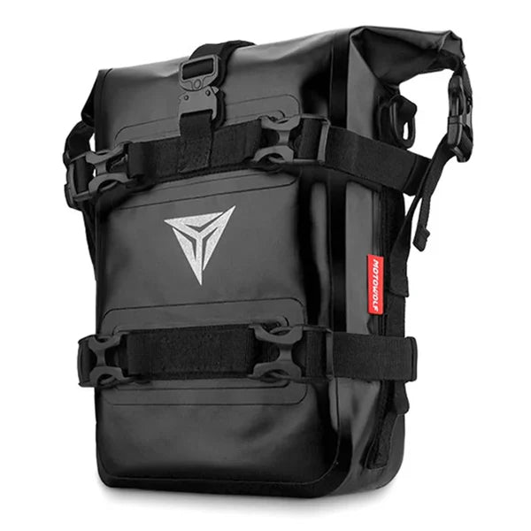 MOTOWOLF | Bumper bag | Bike Side Bag | Crash Guard Bag | 8L | Dirt Proof | Abrasion Resistant | Fully Waterproof | Quick Disassemble | Multifunction | Large Capacity Bag - BLACK