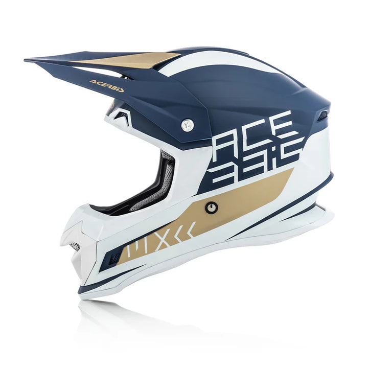 Profile Riding Helmet ACERBIS PROFILE 4 OFF-ROAD RIDING HELMET: ADJUSTABLE SUNPEAK | DUALFLO ...