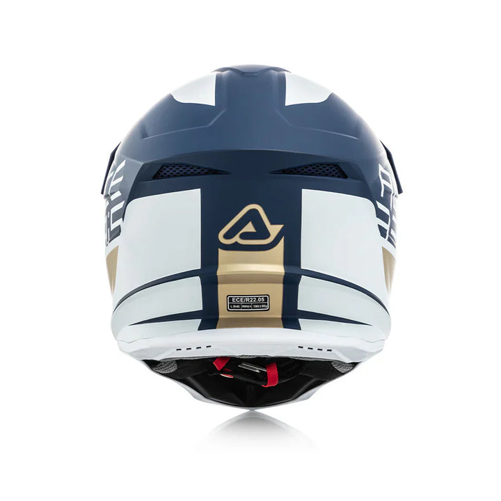 Profile Riding Helmet ACERBIS PROFILE 4 OFF-ROAD RIDING HELMET: ADJUSTABLE SUNPEAK | DUALFLO ...