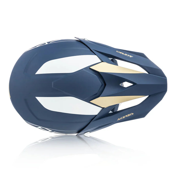 Profile Riding Helmet ACERBIS PROFILE 4 OFF-ROAD RIDING HELMET: ADJUSTABLE SUNPEAK | DUALFLO ...