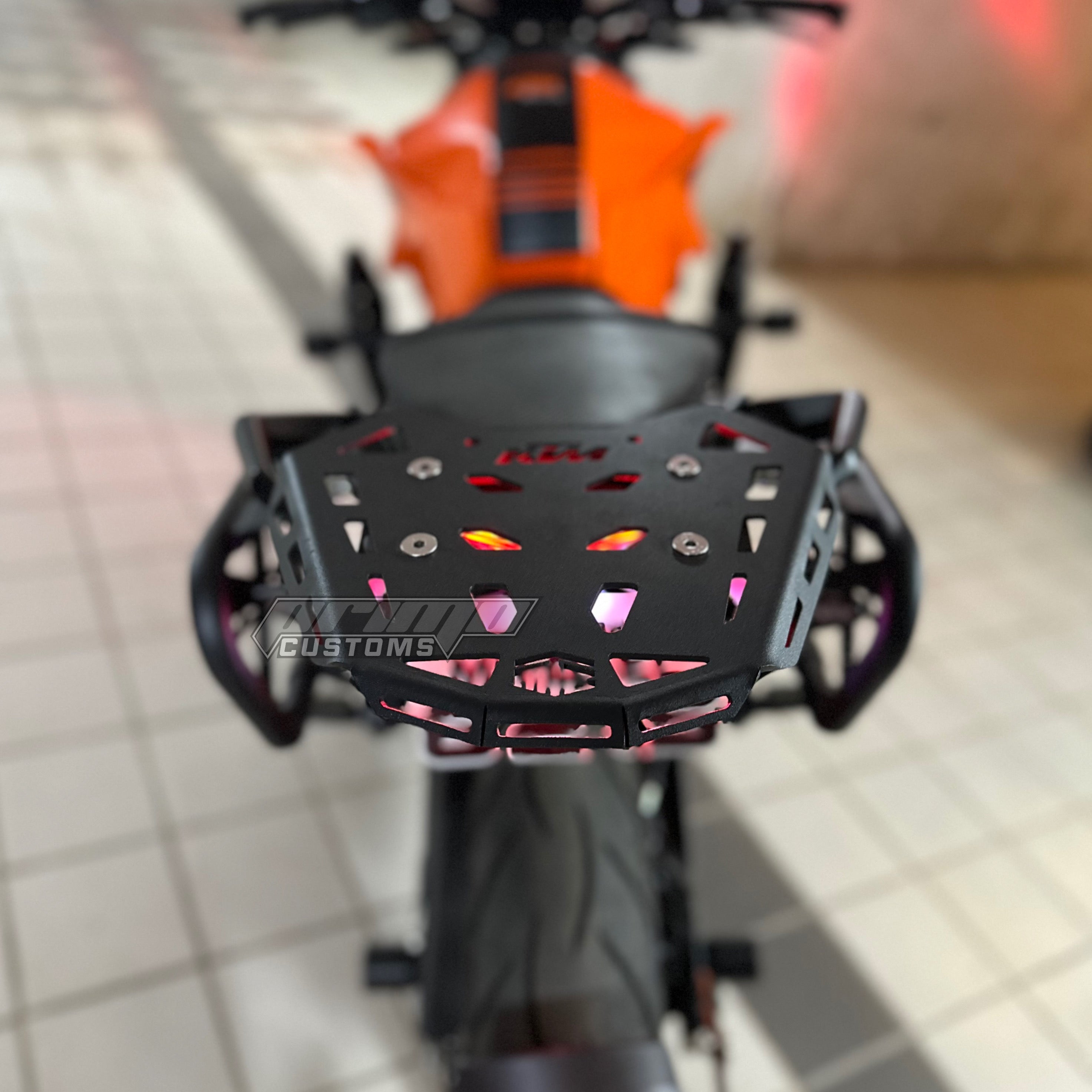 KTM DUKE 250 / 390 GEN 3 TOP RACK – Primo Customs