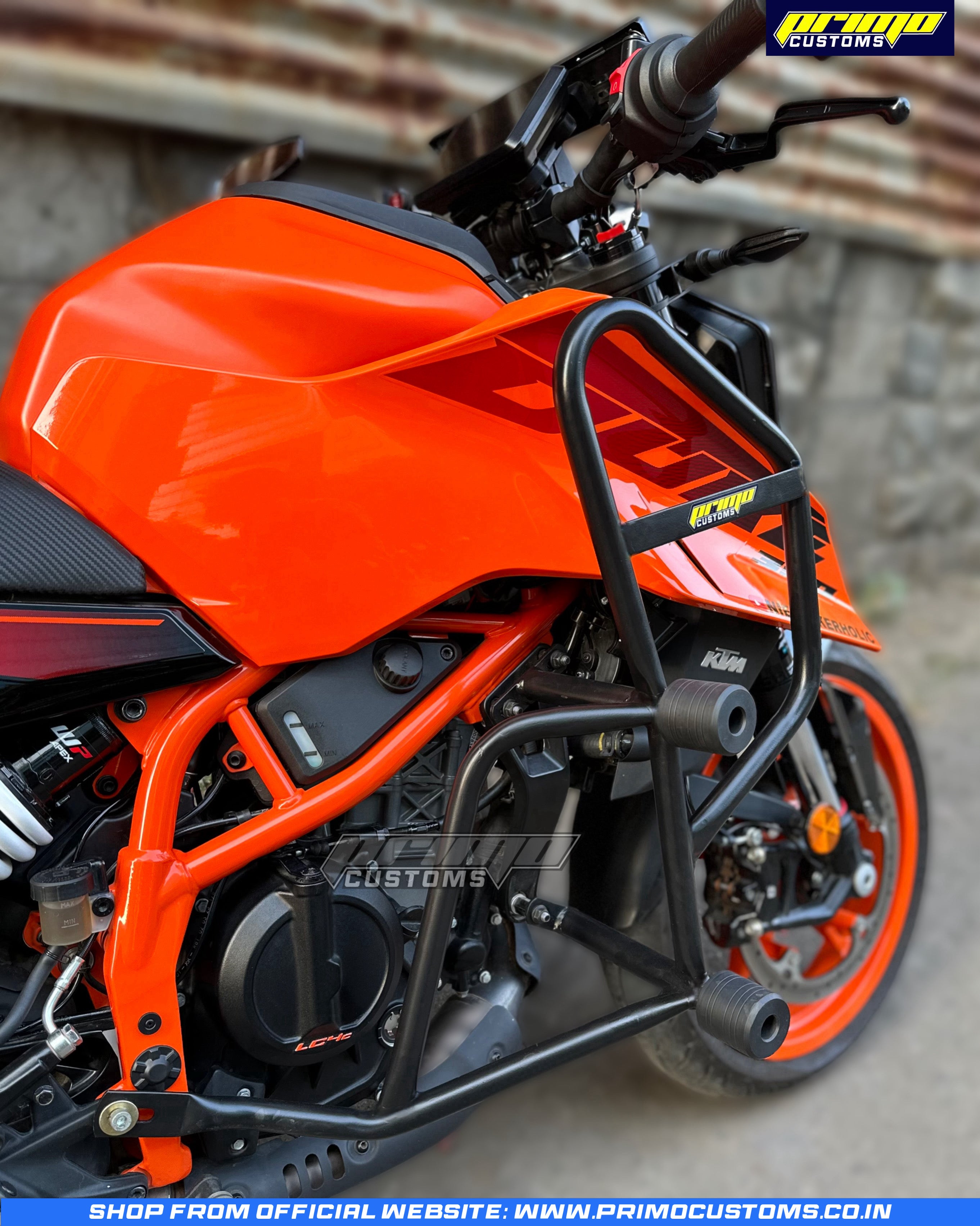 KTM DUKE GEN 3 FULL BODY CRASH GUARD – Primo Customs