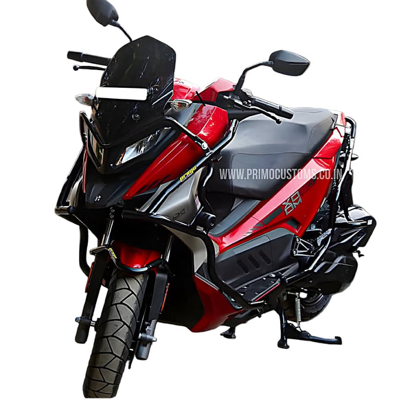 Hero Xoom 160 Crash Guard With Dual Slider