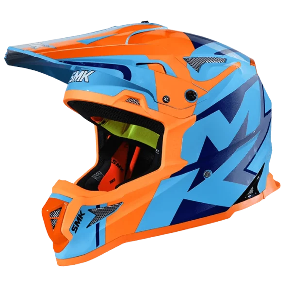 SMK ALLTERRA HELMET X-POWER (GL557) GLOSS ORANGE BLUE – Primo Customs SMK ALLTERRA HELMET X-POWER (GL557) GLOSS ORANGE BLUE – Primo Customs