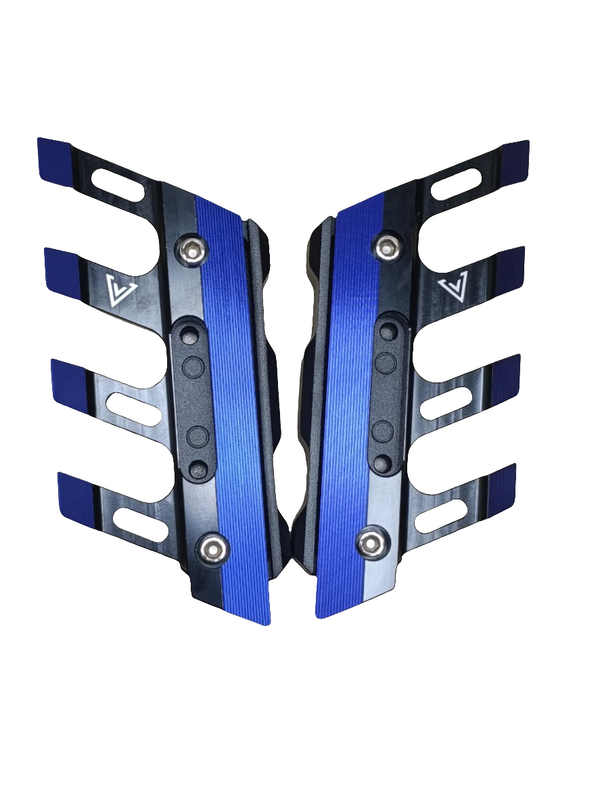 DUAL COLOUR FAUVISM  ALUMINIUM  SHOCKER PROTECTOR UNIVERSAL BLUE