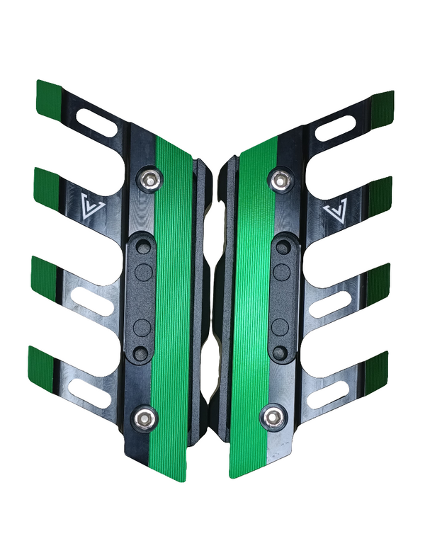 DUAL COLOUR FAUVISM  ALUMINIUM  SHOCKER PROTECTOR UNIVERSAL GREEN