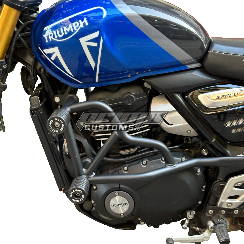 TRIUMPH 4 SLIDERS CRASH GUARD SPEED 400/SCRAMBLER 400X – Primo Customs