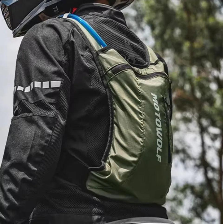 MOTOWOLF MB7 Hydration Backpack( 6l Capacity ) With (2 Ltrs) Bladder ...