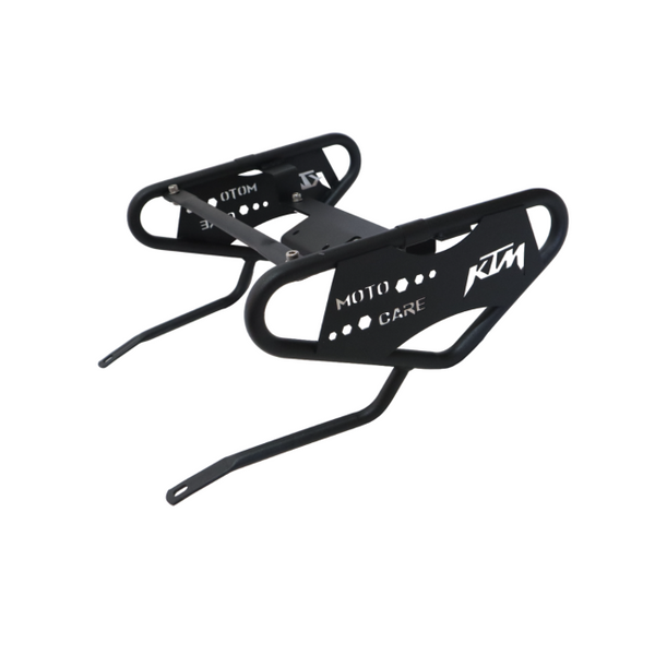 SADDLE STAY WITH PLATE FOR DUKE 200/390 BS4
