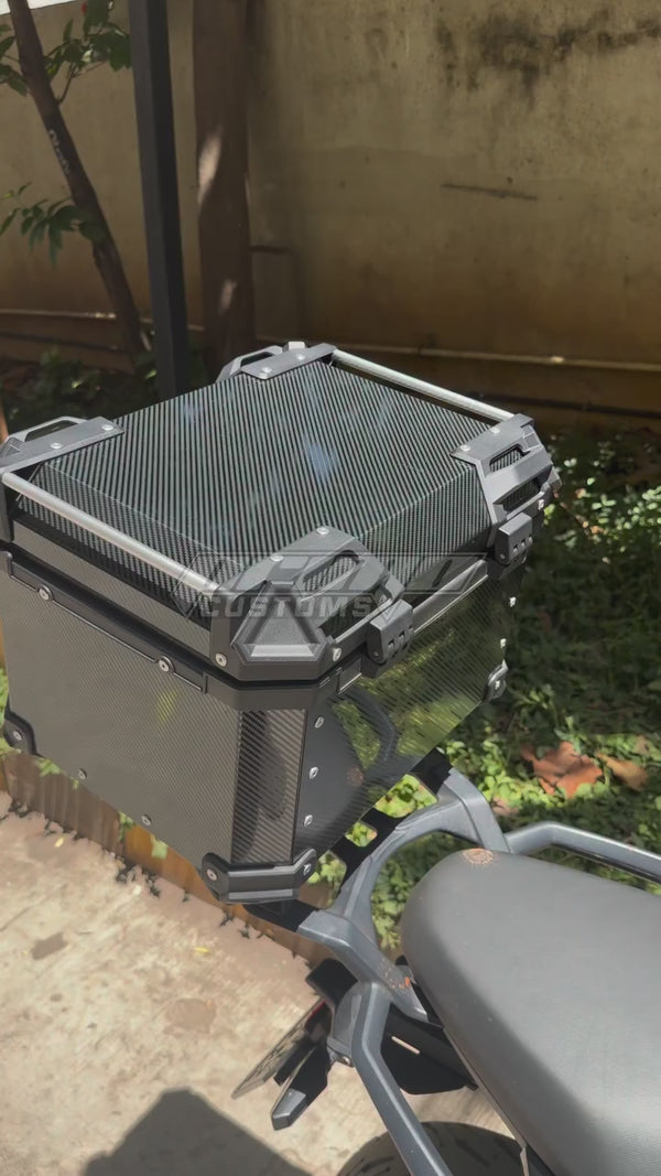 Fauvism 45 Liters Carbon fiber aluminium top box