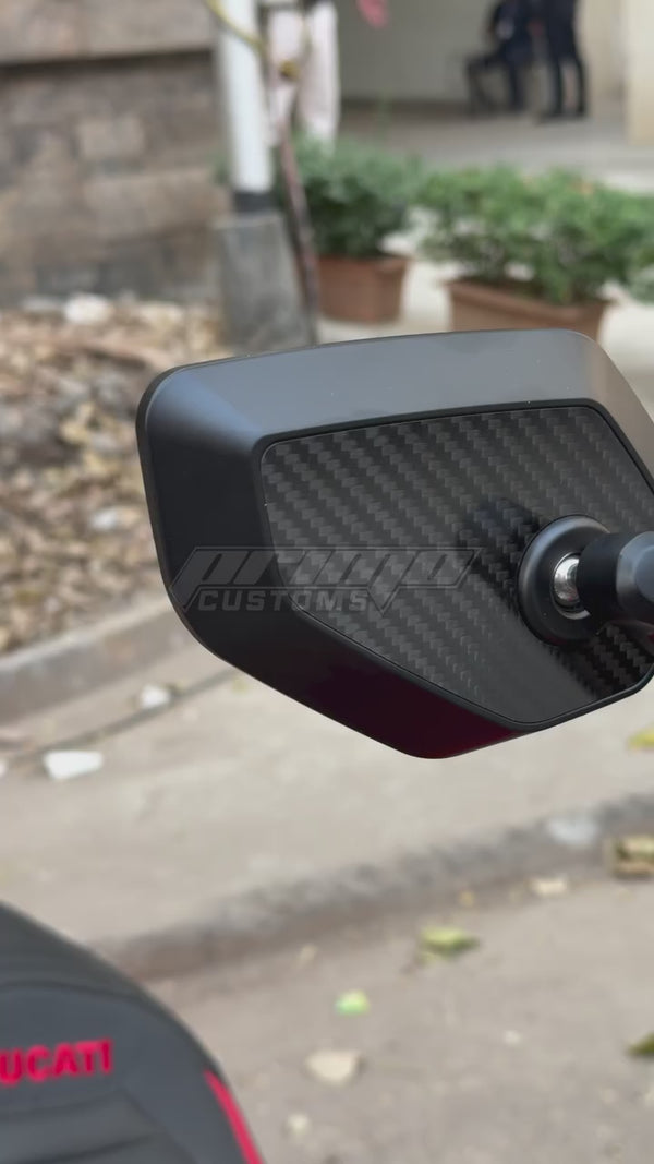 Fauvism Carbon Fiber Folding Mirror