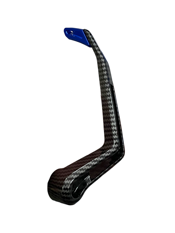FAUVISM CARBON FIBER LEVER PROTECTORS BLUE