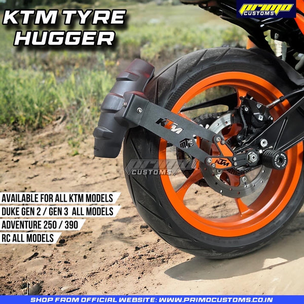 KTM DUKE 250 / 390 GEN 3 TYRE HUGGER