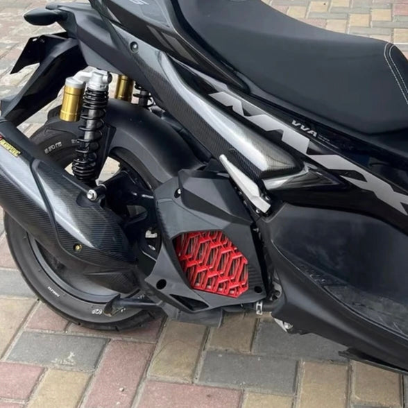 CARBON RADIATOR COVER FOR AEROX 155