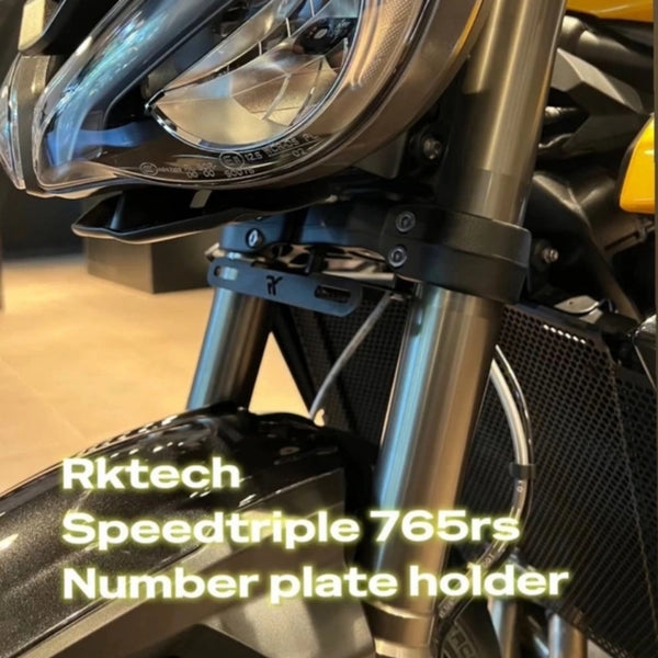 TRIUMPH STREET TRIPLE 765RS NUMBER PLATE HOLDER