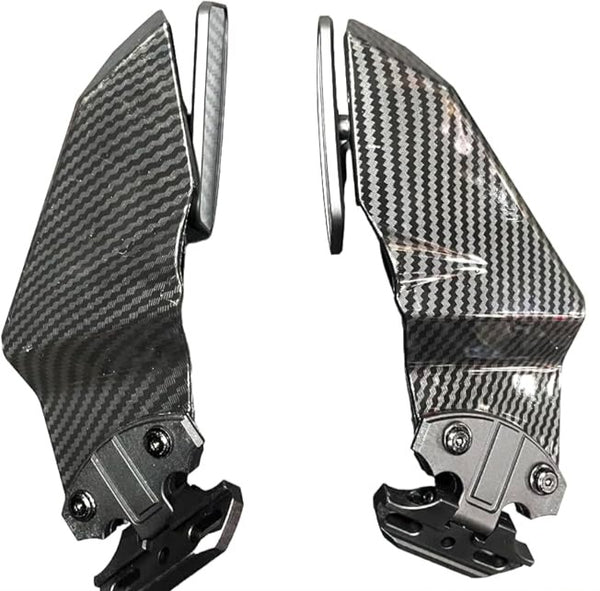 CARBON FIBER AERO WINGS MIRRORS