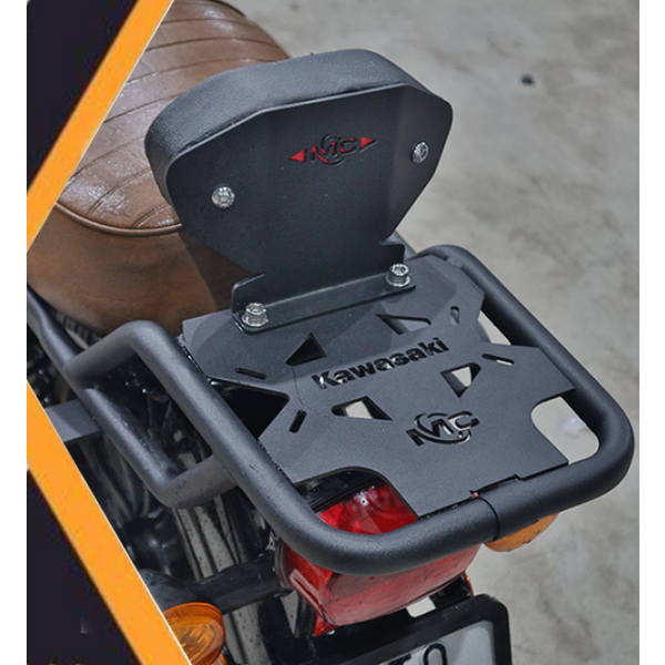 PIPE CARRIER WITH BACKREST FOR KAWASAKI W175