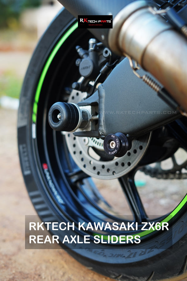 KAWASAKI ZX6R SWING ARM SPOOLS (type 2)