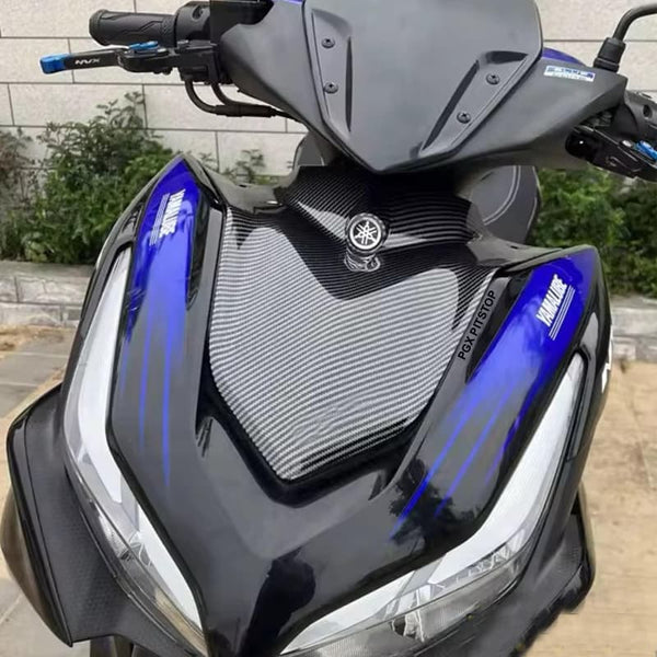 CARBON FRONT WIND NOSE PANEL COVER FOR AEROX 155