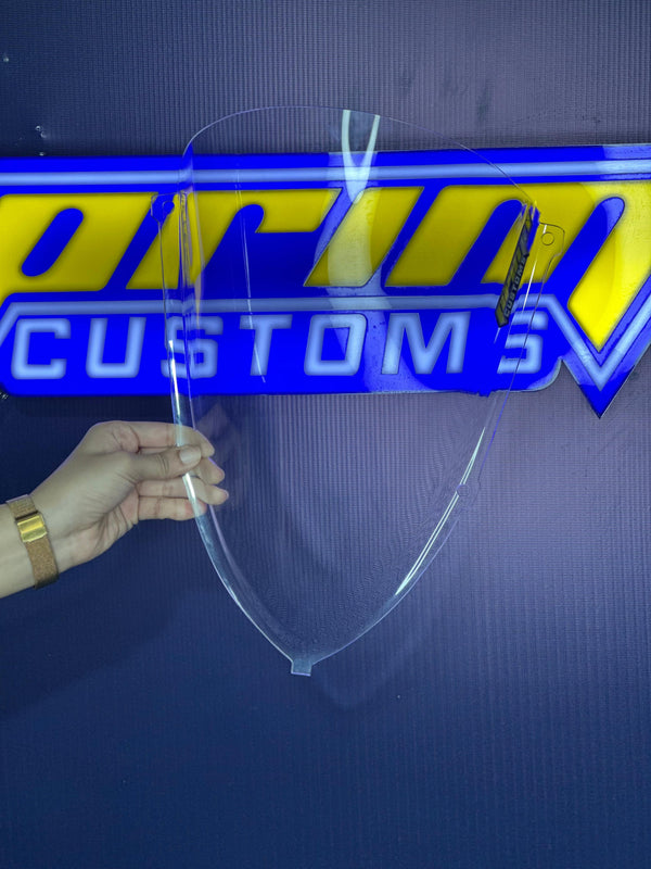APRILLIA RS-457 BUBBLE VISOR