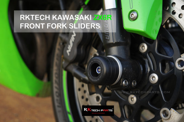 KAWASAKI ZX6R FRONT FORK SLIDERS