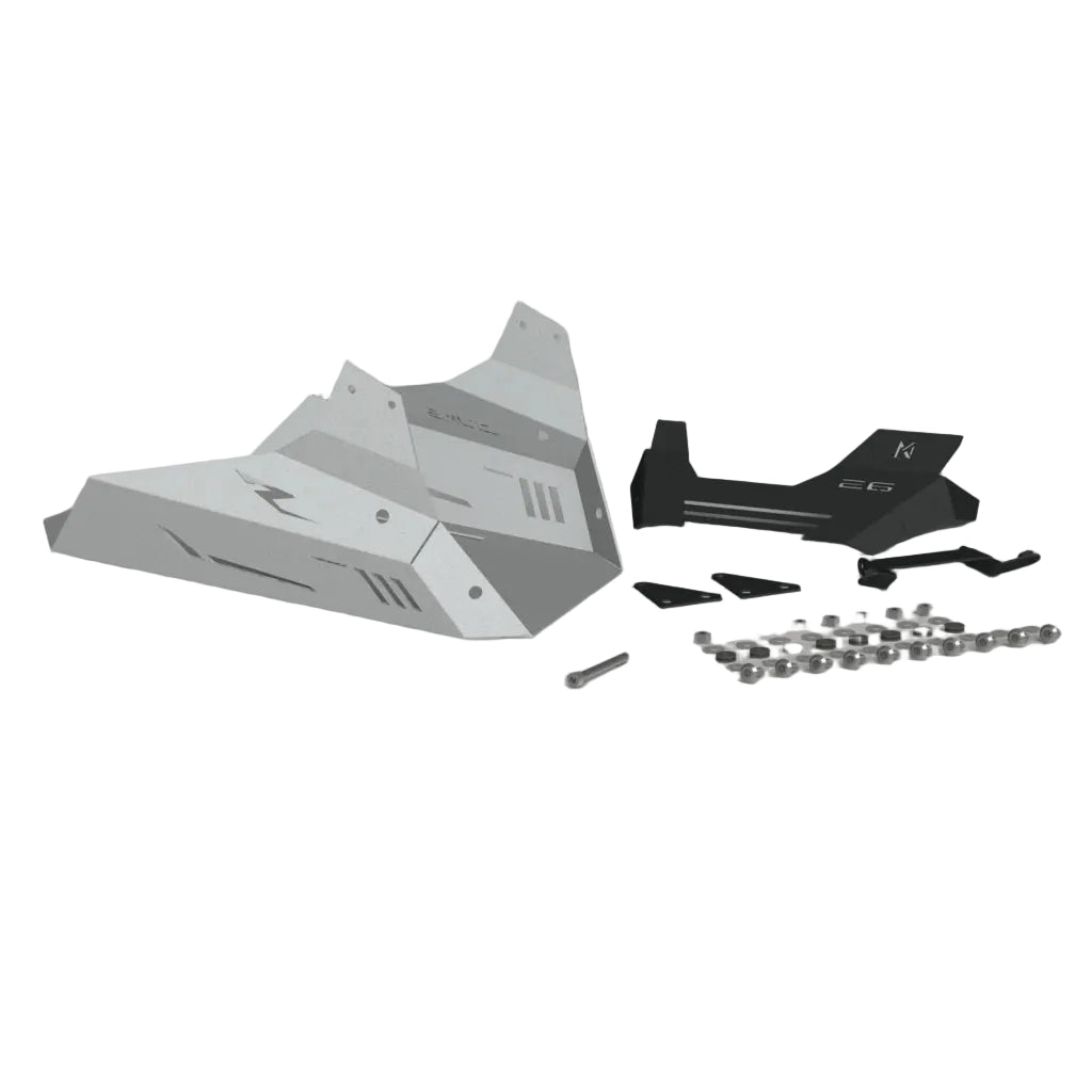 Rogue 2.0 – SILVER KTM Duke Gen3 390/250 Belly pan/ Sump guard/ Bash P ...